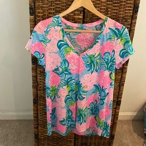 Lilly Pulitzer Etta V-Neck top
